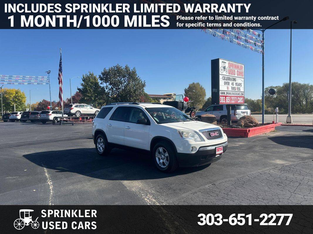 2011 GMC Acadia SLE — SUV — 116,008 mi — Longmont, CO