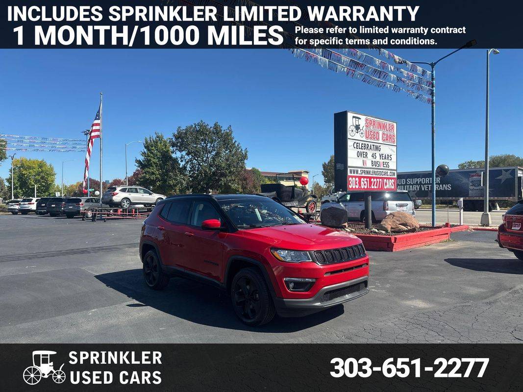 2018 Jeep Compass Altitude — SUV — 75,159 mi — Longmont, CO