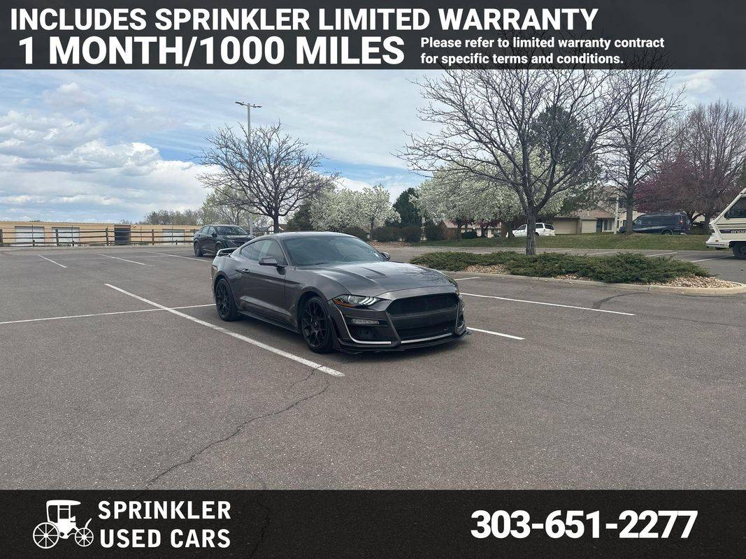 2018 Ford Mustang EcoBoost — Coupe — 71,516 mi — Longmont, CO