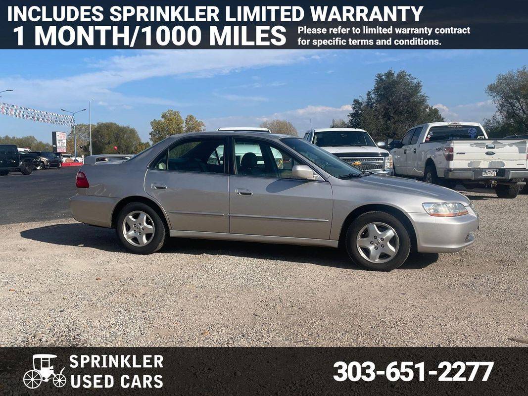 1999 Honda Accord EX V6 — Sedan — 139,040 mi — Longmont, CO