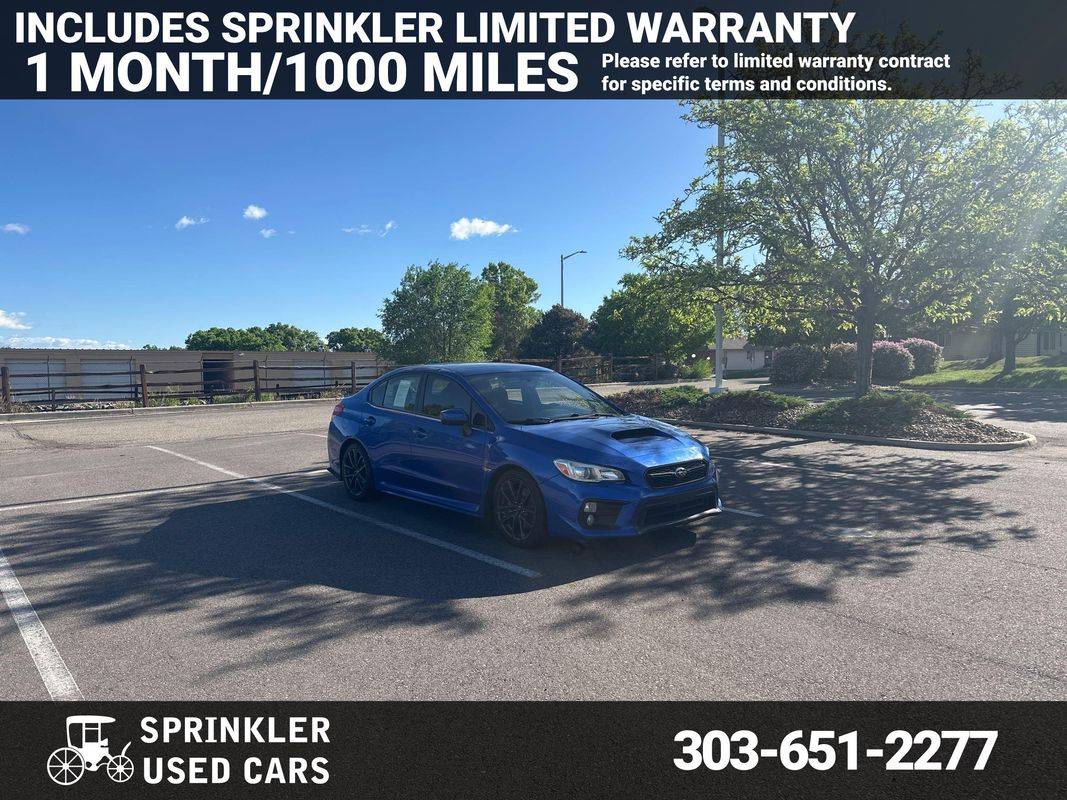 2019 Subaru WRX Premium — Sedan — 54,187 mi — Longmont, CO