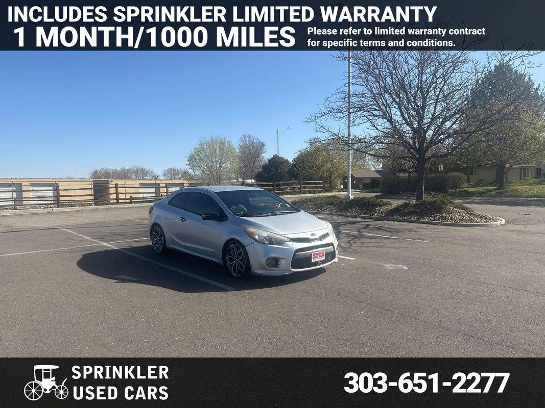 2015 Kia Forte SX — Coupe — 132,426 mi — Longmont, CO