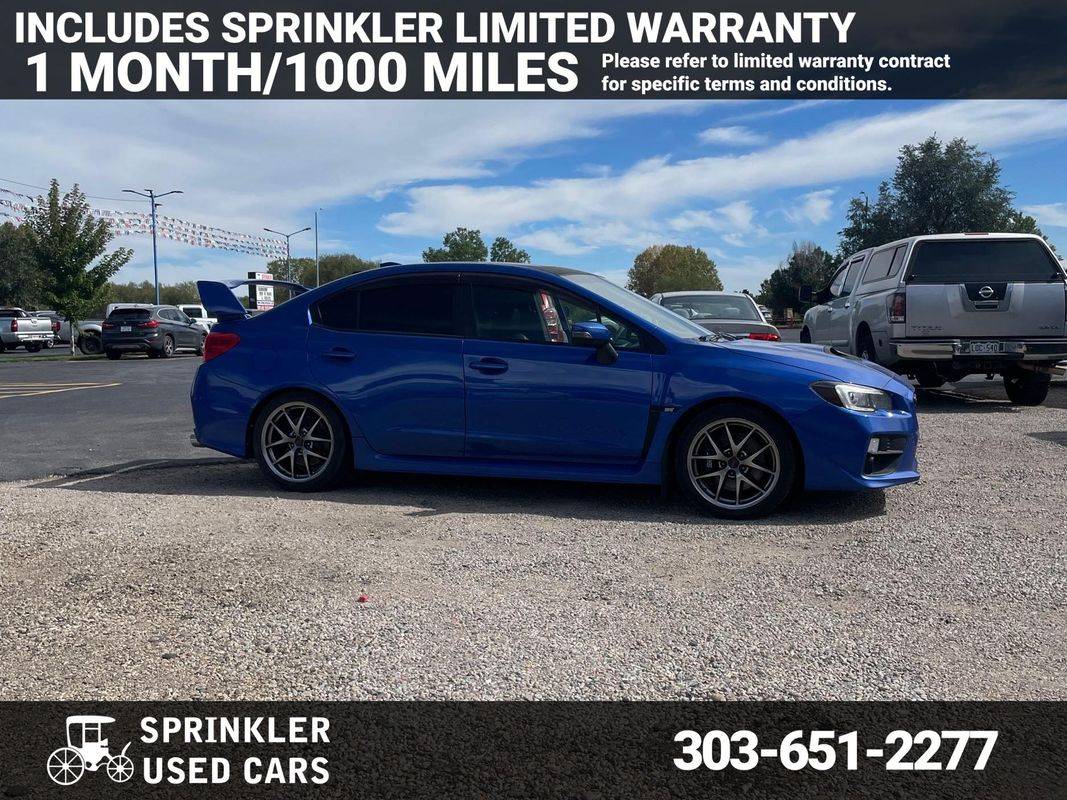 2016 Subaru WRX STI Limited — Sedan — 85,810 mi — Longmont, CO