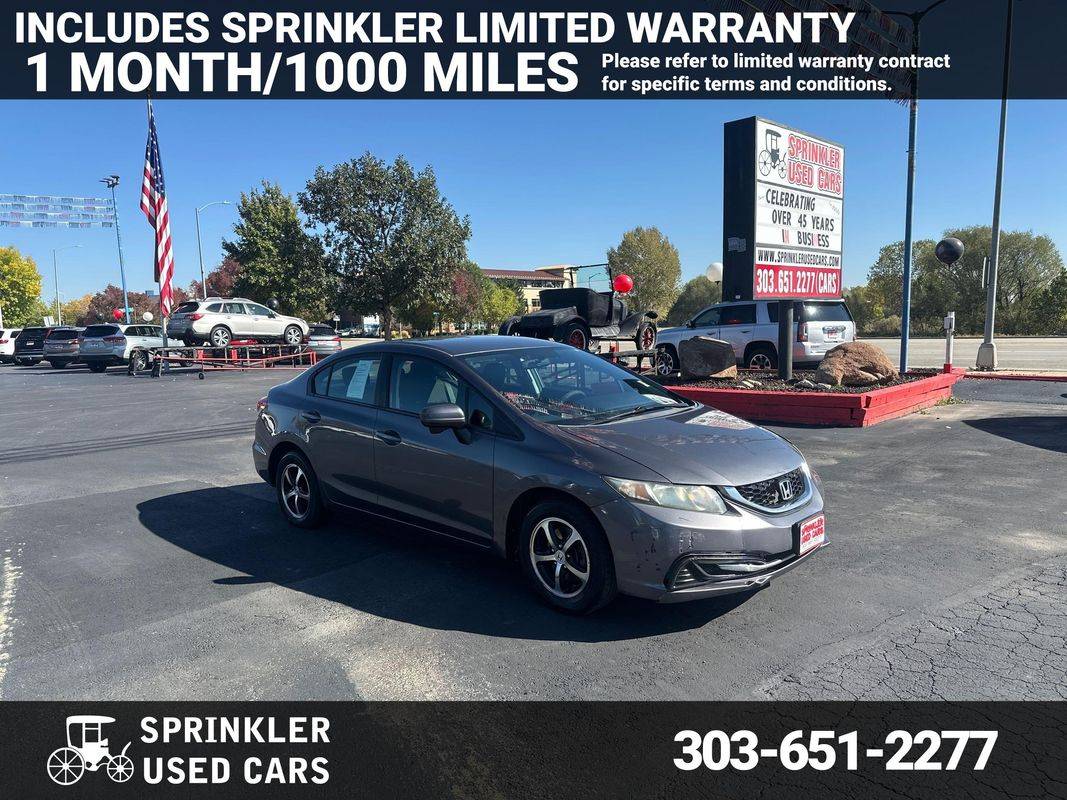 2015 Honda Civic SE — Sedan — 204,152 mi — Longmont, CO