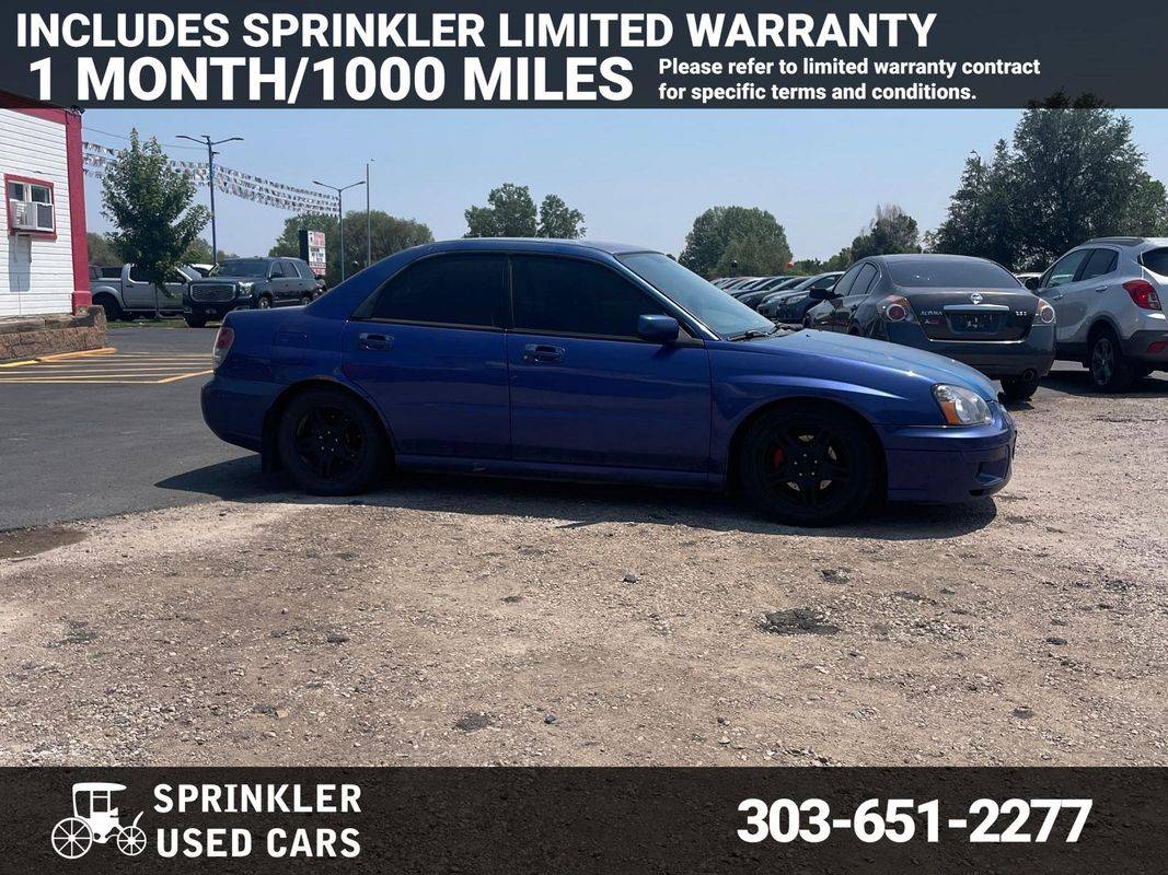 2004 Subaru Impreza RS — Sedan — 199,856 mi — Longmont, CO