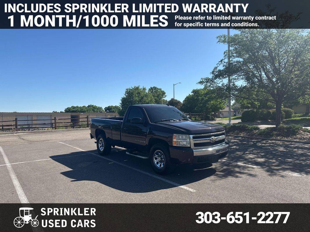 2008 Chevrolet Silverado 1500 WT — Pickup Truck — 175,039 mi — Longmont, CO