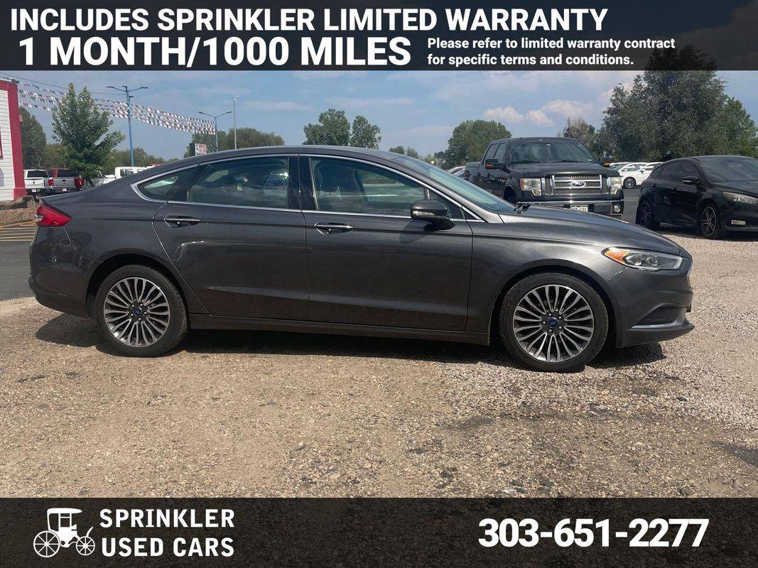 2018 Ford Fusion SE — Sedan — 107,098 mi — Longmont, CO
