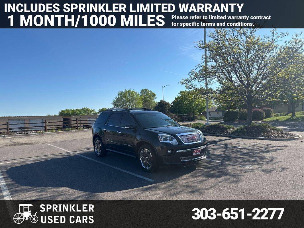 2012 GMC Acadia Denali — SUV — 132,600 mi — Longmont, CO