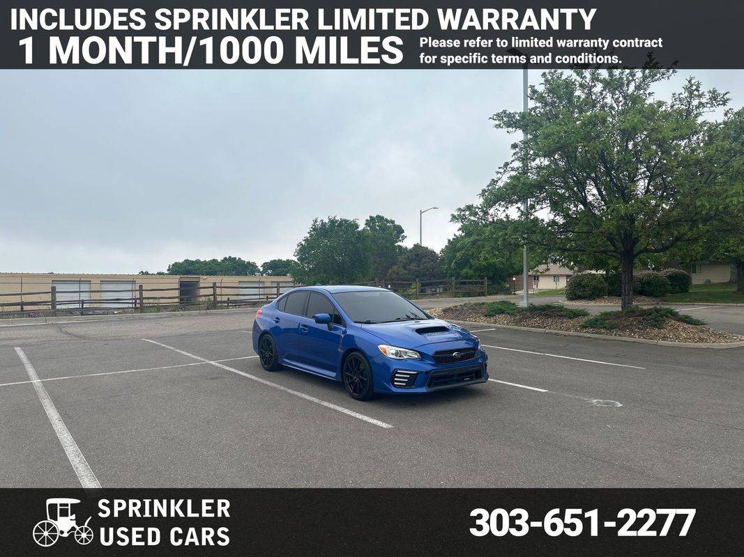 2018 Subaru WRX Base — Sedan — 77,480 mi — Longmont, CO