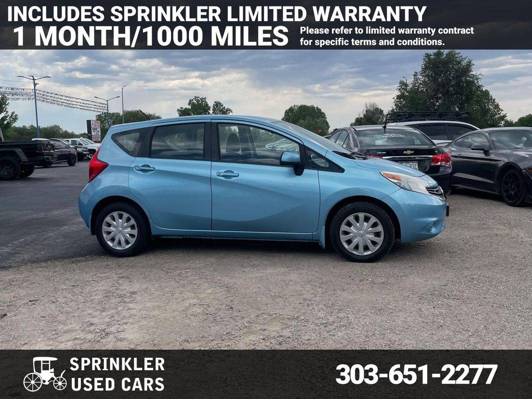 2015 Nissan Versa 1.6 S Plus — Hatchback — 38,288 mi — Longmont, CO