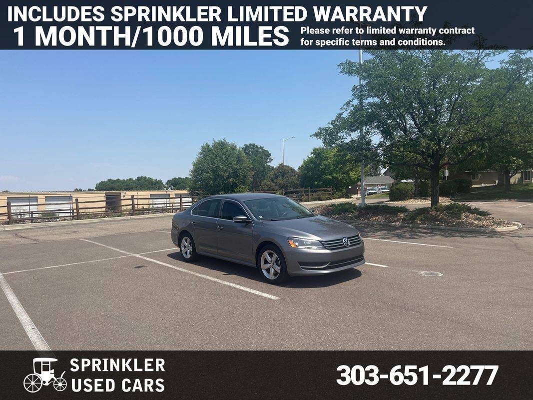 2012 Volkswagen Passat S — Sedan — 135,969 mi — Longmont, CO