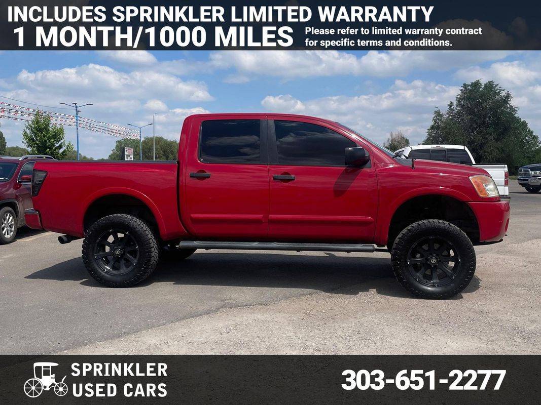 2012 Nissan Titan SV — Pickup Truck — 152,879 mi — Longmont, CO