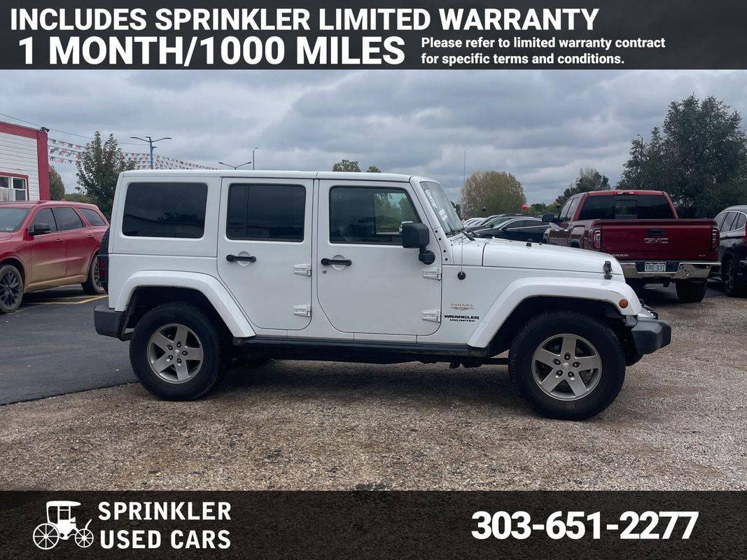 2012 Jeep Wrangler Sahara — SUV — 129,835 mi — Longmont, CO