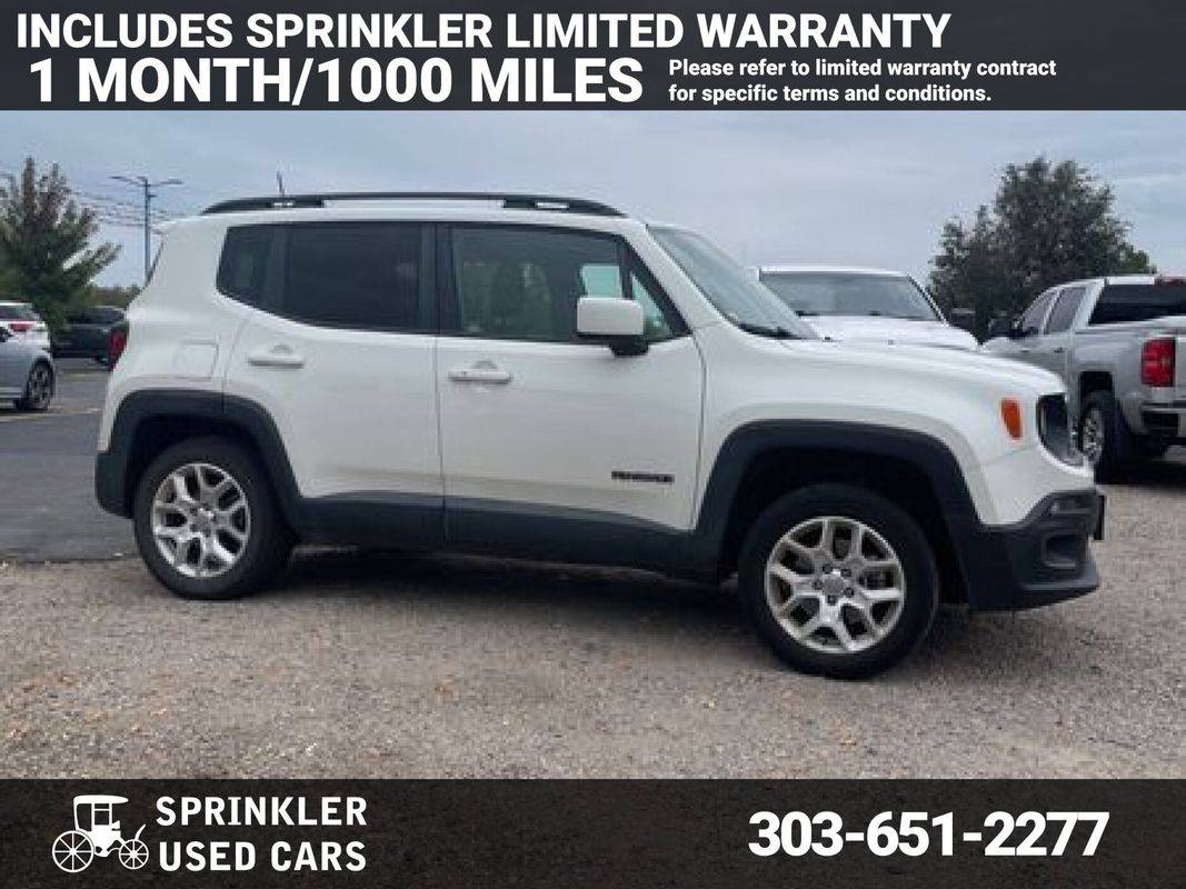 2018 Jeep Renegade Latitude — SUV — 84,044 mi — Longmont, CO