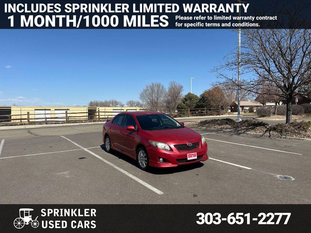 2010 Toyota Corolla S — Sedan — 126,270 mi — Longmont, CO