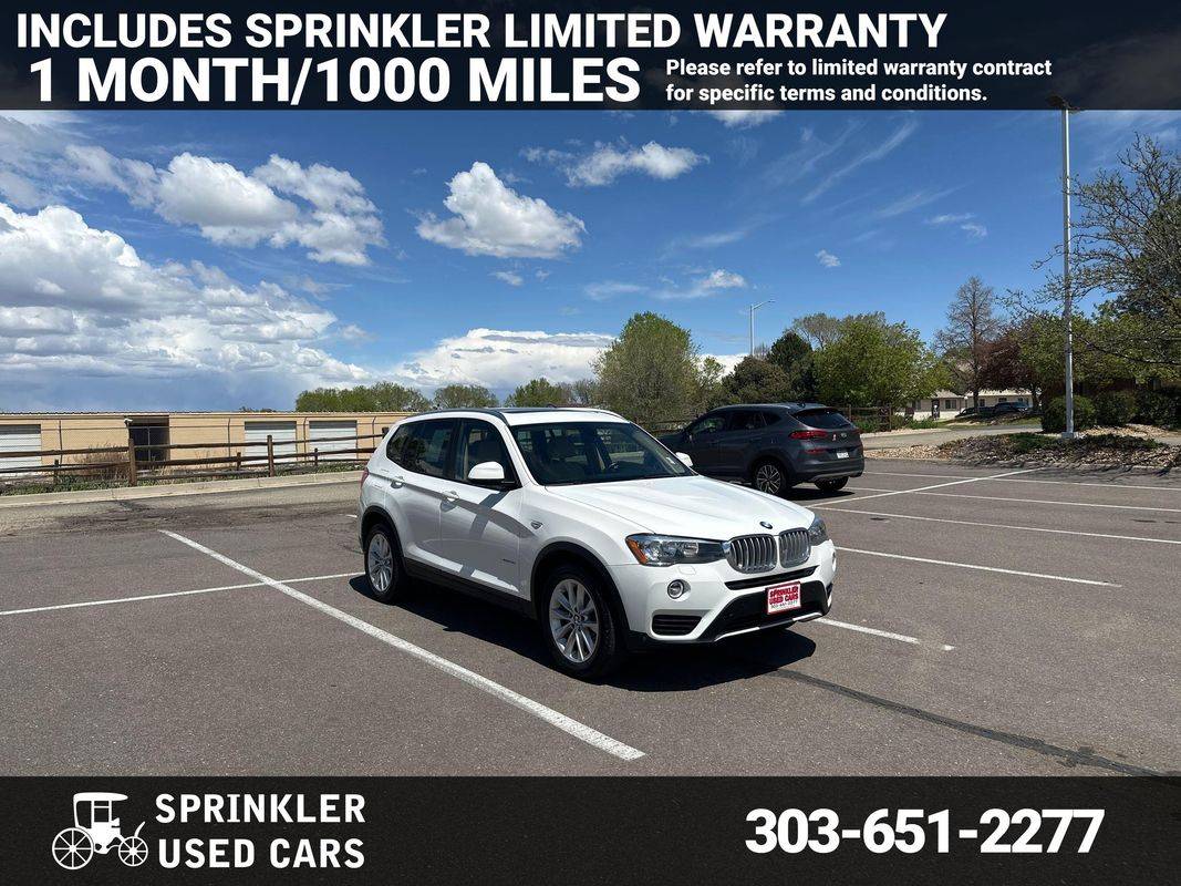 2017 BMW X3 28i — SUV — 95,847 mi — Longmont, CO