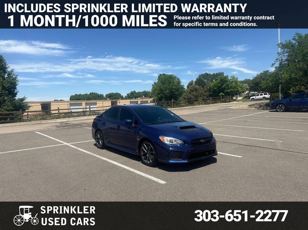 2018 Subaru WRX Premium — Sedan — 95,763 mi — Longmont, CO
