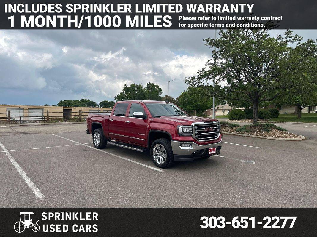 2018 GMC Sierra 1500 SLT — Pickup Truck — 120,966 mi — Longmont, CO