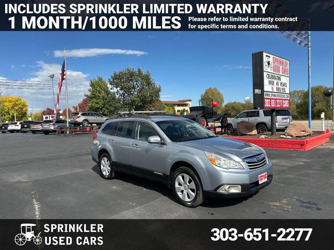 2012 Subaru Outback 2.5i Premium — SUV — 160,956 mi — Longmont, CO