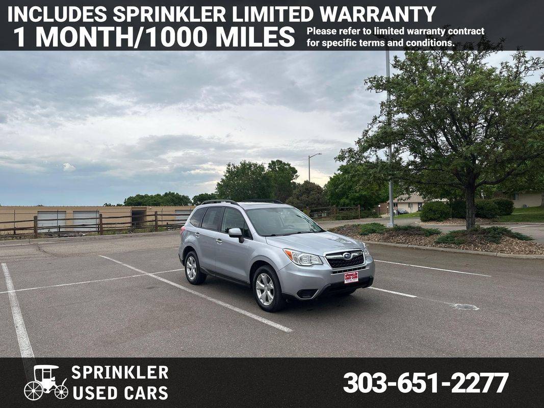 2016 Subaru Forester 2.5i Premium — SUV — 104,236 mi — Longmont, CO