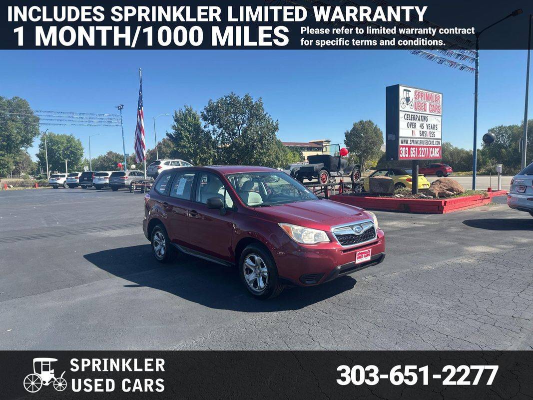 2014 Subaru Forester 2.5i — SUV — 110,485 mi — Longmont, CO