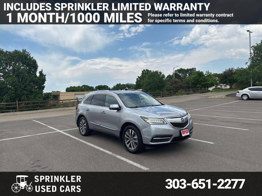 2016 Acura MDX Technology Package — SUV — 143,216 mi — Longmont, CO