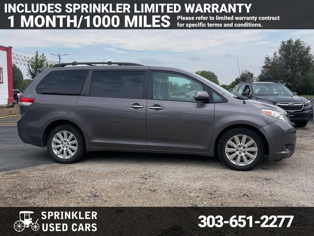 2013 Toyota Sienna Limited — Minivan — 91,982 mi — Longmont, CO