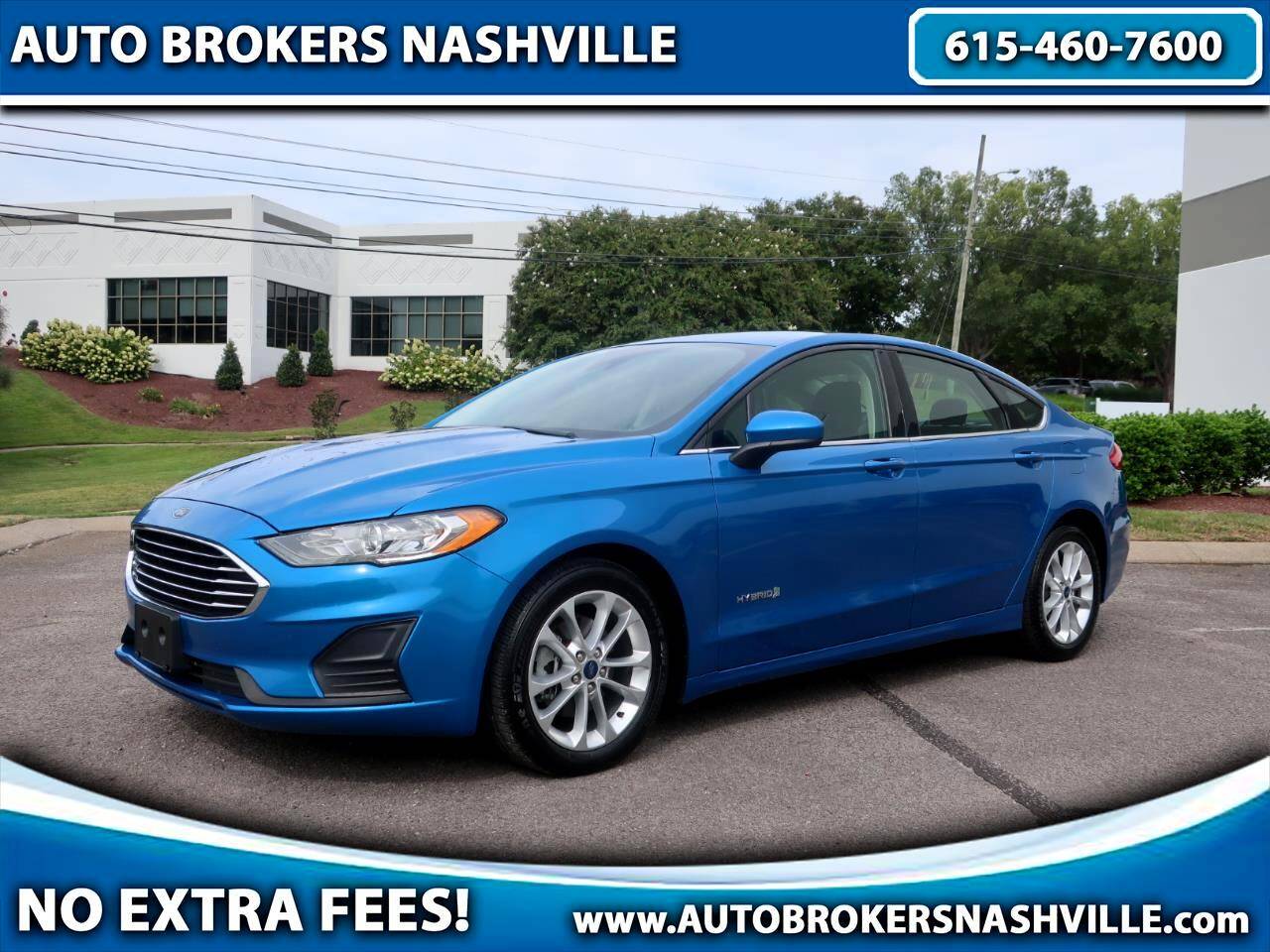 2019 Ford Fusion Hybrid SE — Sedan — 72,787 mi — Nashville, TN