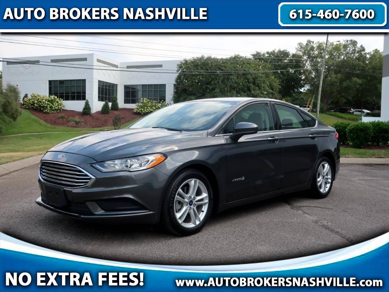 2018 Ford Fusion Hybrid S — Sedan — 100,221 mi — Nashville, TN