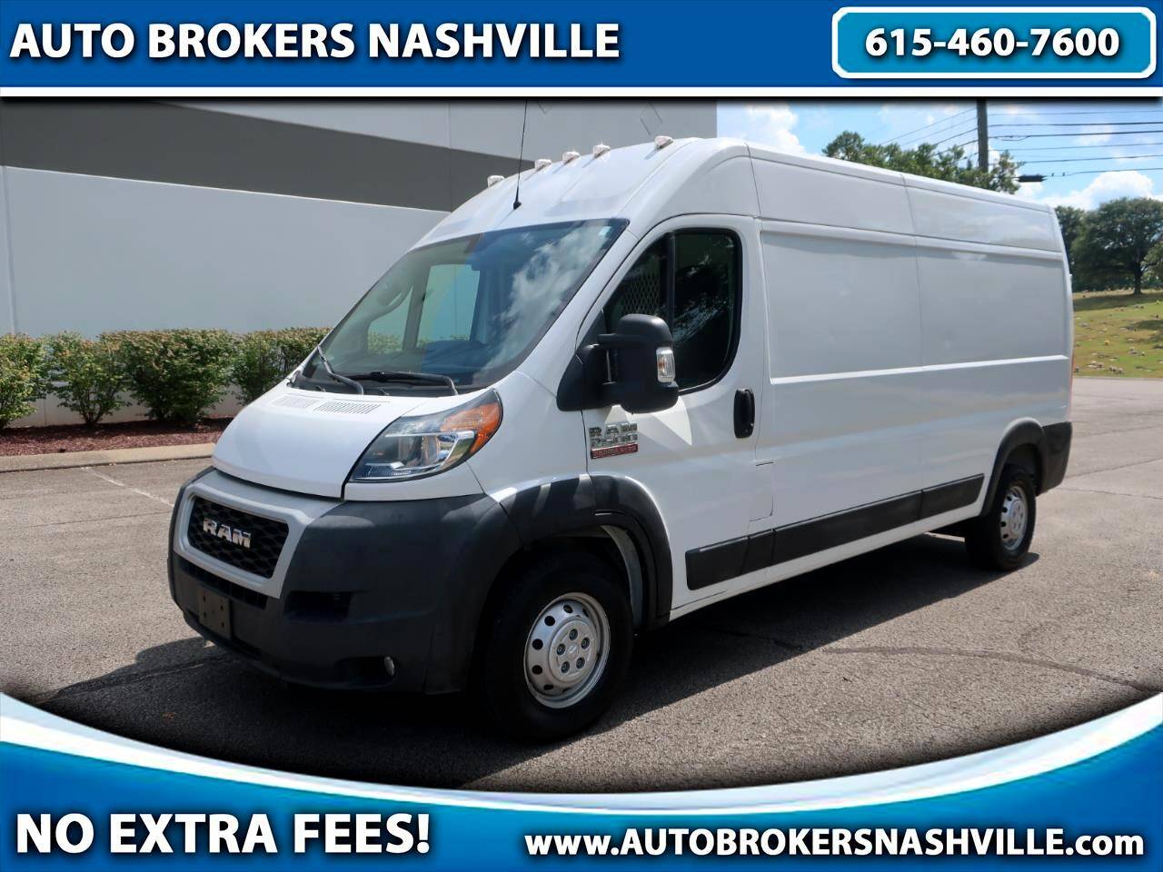 2021 Ram ProMaster Cargo Van 2500 — Cargo Van — 82,088 mi — Nashville, TN