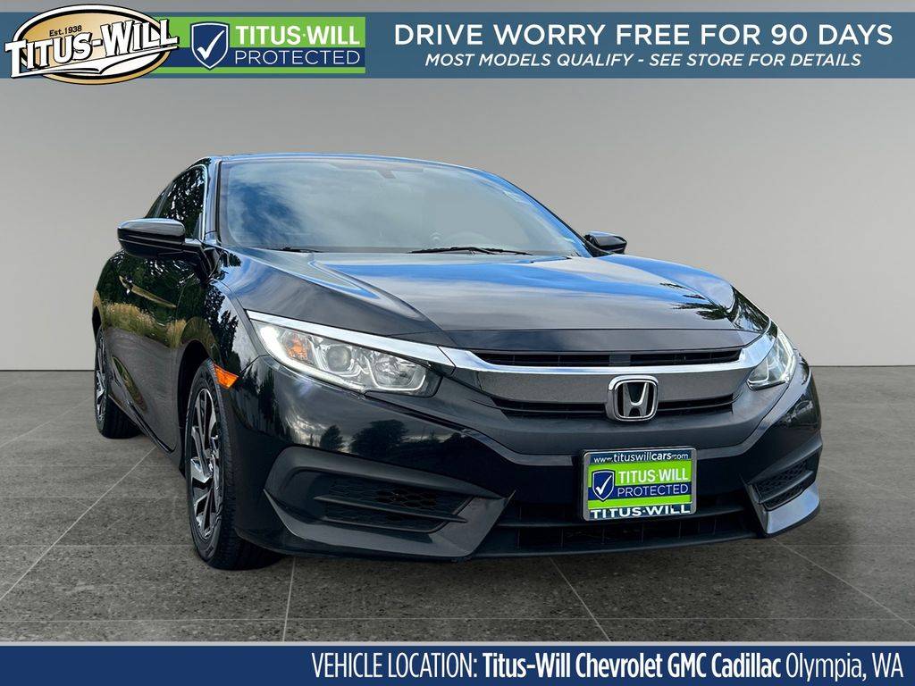 2016 Honda Civic LX — Coupe — 95,400 mi — Olympia, WA