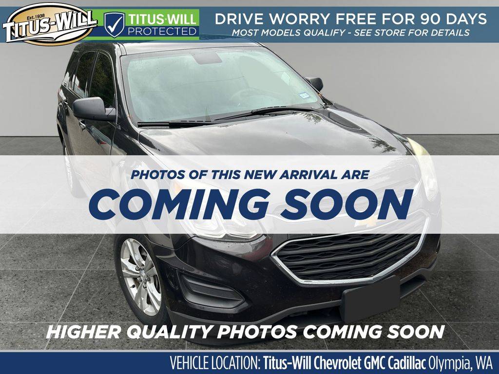 2016 Chevrolet Equinox LS — SUV — 158,266 mi — Olympia, WA