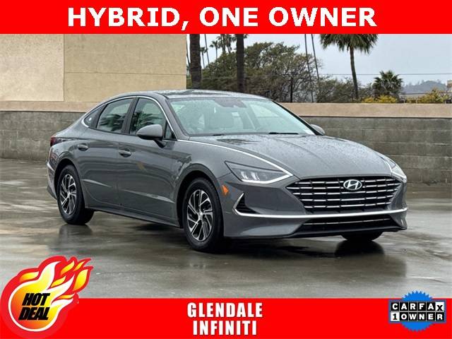 2022 Hyundai Sonata Hybrid Blue — Sedan — 50,050 mi — Glendale, CA