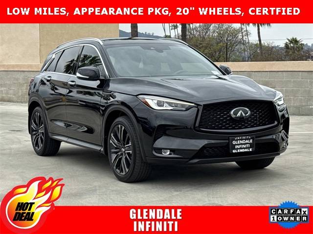 2022 INFINITI QX50 LUXE — SUV — 17,303 mi — Glendale, CA