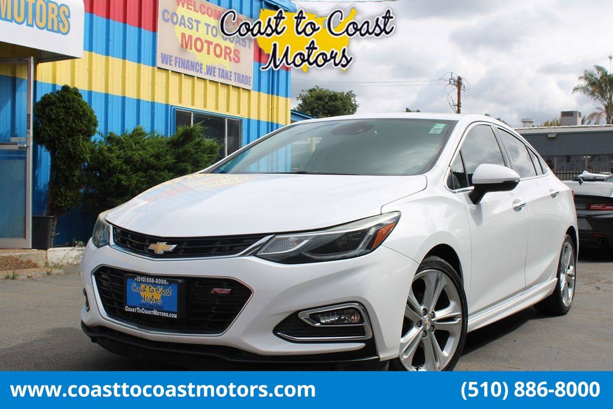 2017 Chevrolet Cruze Premier — Sedan — 96,953 mi — Hayward, CA