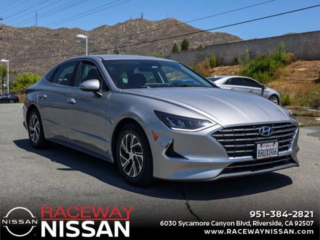 2020 Hyundai Sonata Hybrid Blue — Sedan — 65,117 mi — Riverside, CA