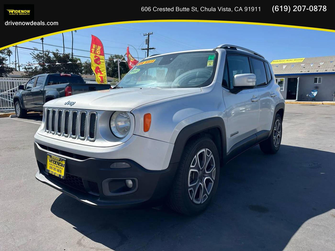2017 Jeep Renegade Limited — SUV — 101,612 mi — Chula Vista, CA