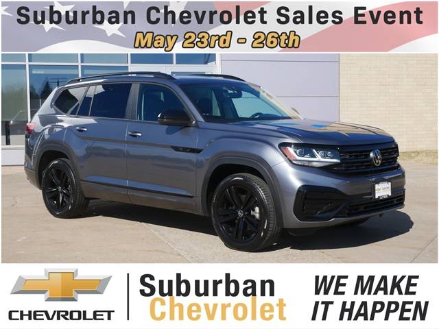 2023 Volkswagen Atlas SEL R-Line Black — SUV — 36,988 mi — Eden Prairie, MN