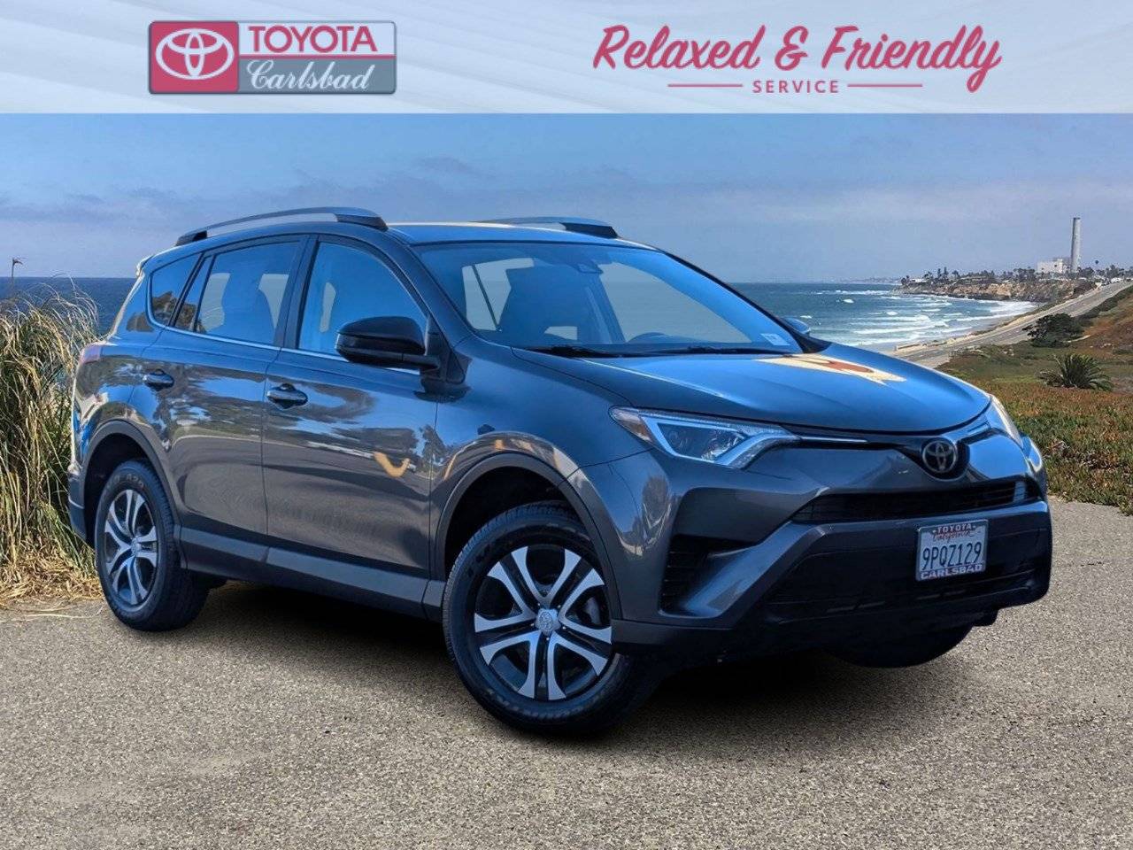 2018 Toyota RAV4 LE — SUV — 105,602 mi — Carlsbad, CA