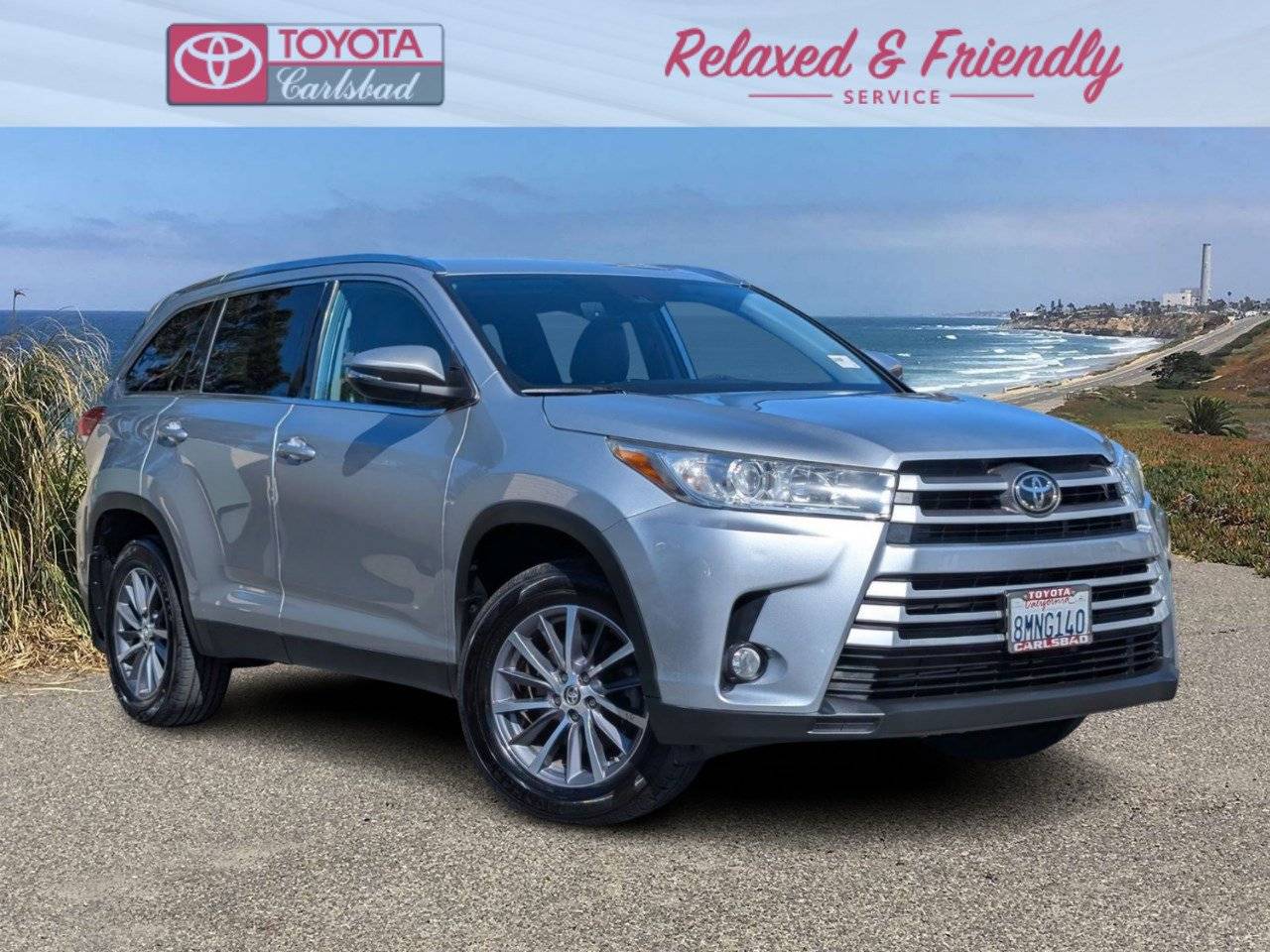 2019 Toyota Highlander XLE — SUV — 68,265 mi — Carlsbad, CA
