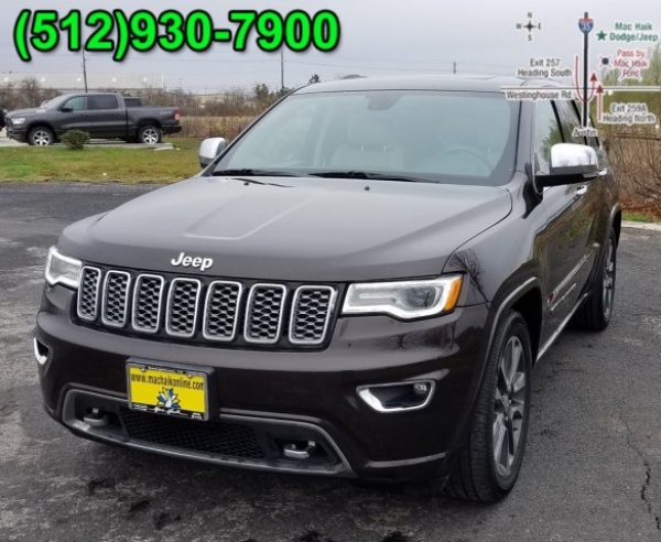 2017 Jeep Grand Cherokee Overland 4wd For Sale In Georgetown