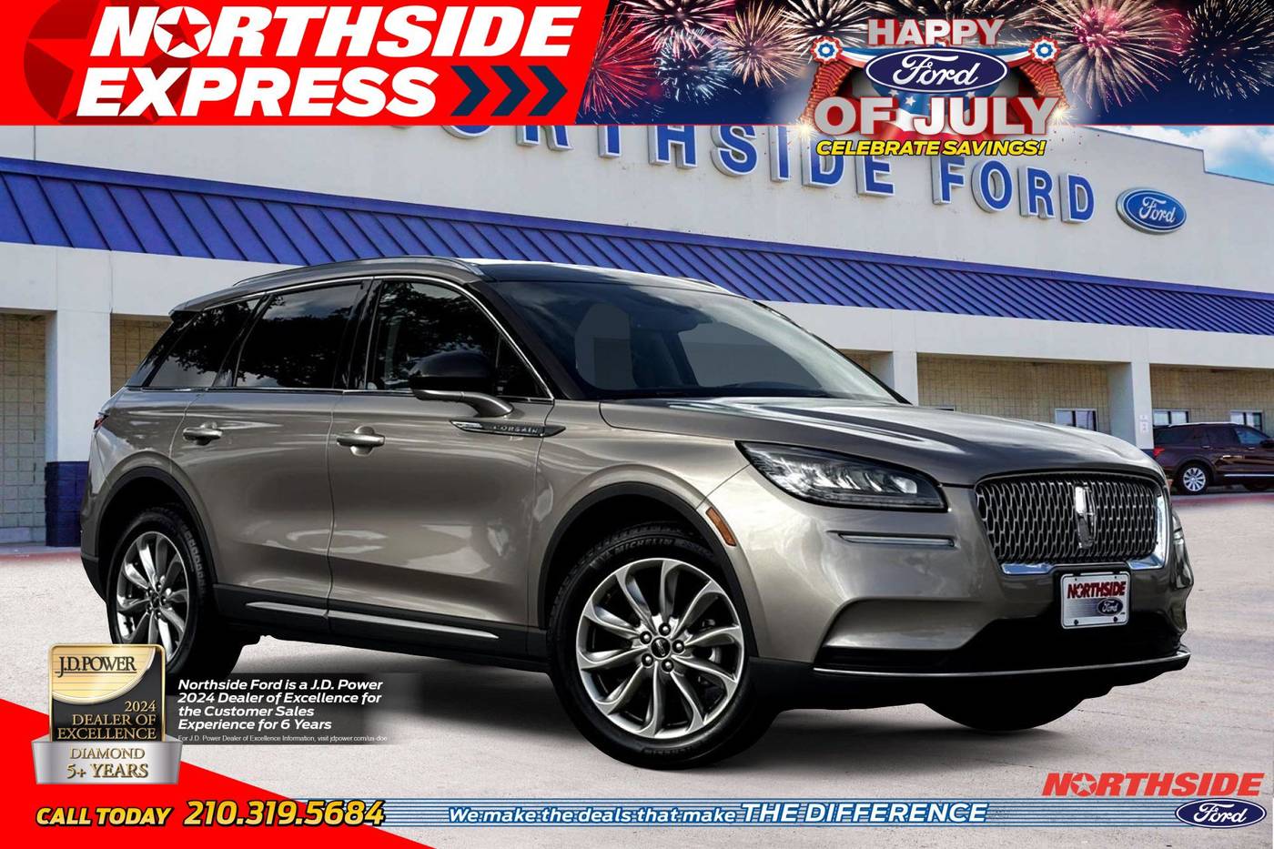 2021 Lincoln Corsair Standard — SUV — 61,375 mi — San Antonio, TX