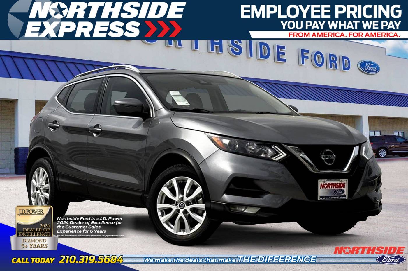 2021 Nissan Rogue Sport SV — SUV — 62,207 mi — San Antonio, TX