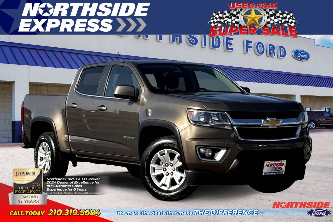 2016 Chevrolet Colorado LT — Pickup Truck — 73,389 mi — San Antonio, TX
