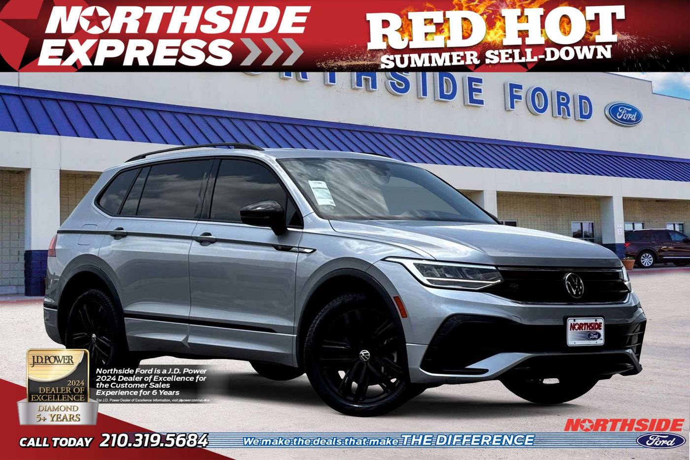 2022 Volkswagen Tiguan SE R-Line Black — SUV — 43,274 mi — San Antonio, TX