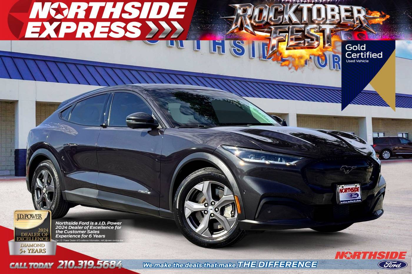 2022 Ford Mustang Mach-E Select — SUV — 33,885 mi — San Antonio, TX