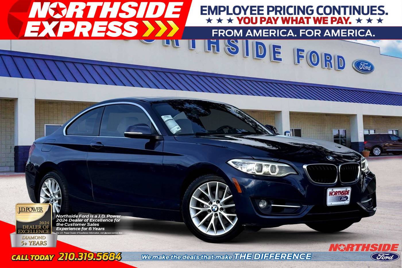 2016 BMW 2 Series 228i — Coupe — 23,200 mi — San Antonio, TX