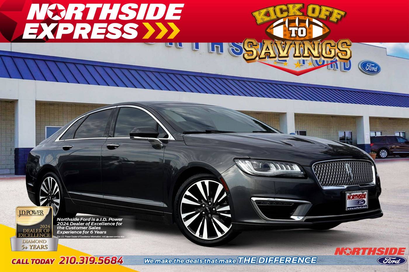 2019 Lincoln MKZ Reserve II — Sedan — 43,899 mi — San Antonio, TX