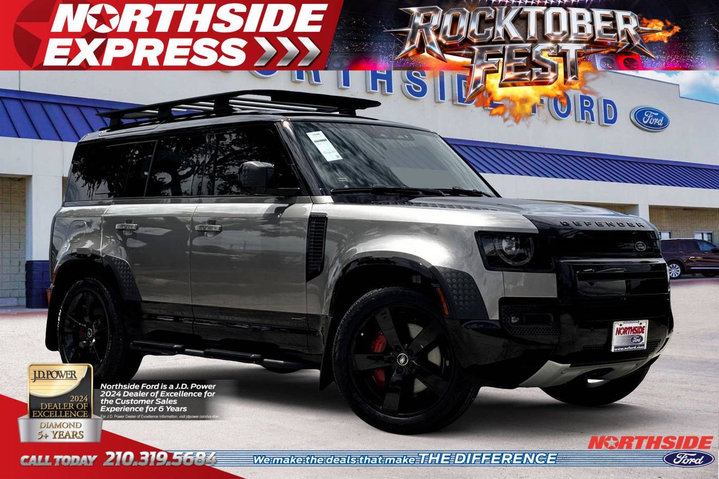 2025 Land Rover Defender X — SUV — 1,213 mi — San Antonio, TX