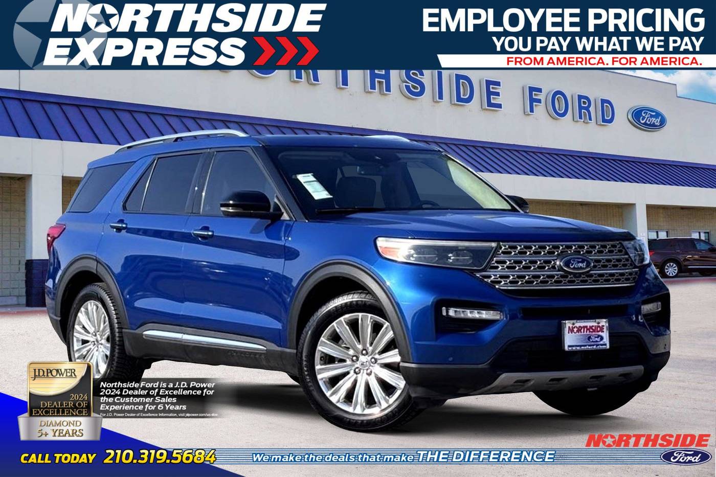 2021 Ford Explorer Limited — SUV — 62,143 mi — San Antonio, TX